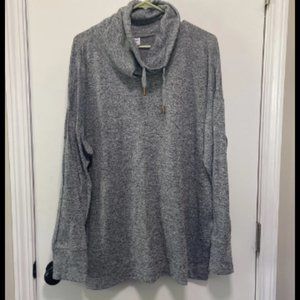 Old Navy Mens Active Cowl Neck Sweater Size XL Grey